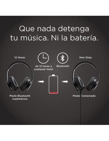 AURICULARES BLUETOOTH CON FUNCIÓN FM RADIO