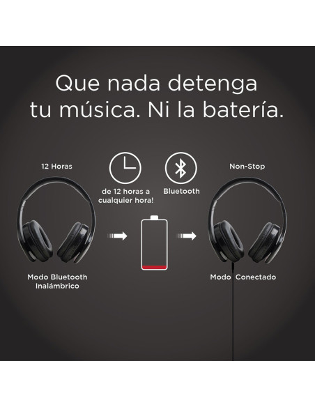 AURICULARES BLUETOOTH CON FUNCIÓN FM RADIO