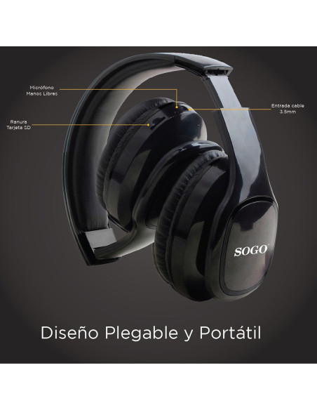 AURICULARES BLUETOOTH CON FUNCIÓN FM RADIO