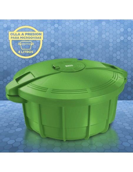 SOGO OLLA A PRESION PARA MICROONDAS - 4L - VERDE