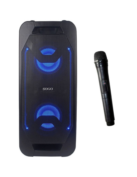 REPRODUCTOR PORTÁTIL DE MÚSICA Y KARAOKE