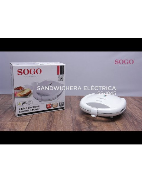 SANDWICHERA CUADRADA (2 REBANADAS)