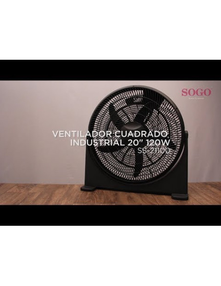 VENTILADOR SUELO SEMI INDUSTRIAL125W