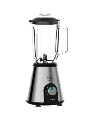 BATIDORA DE JARRA CRISTAL DE 5 VELOCIDADES - 1000W