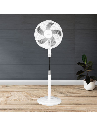 VENTILADOR DE PIE 16” (40cm) DELUXE