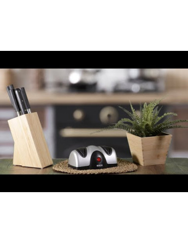 Afilador de cuchillos eléctrico 40W de 2 etapas