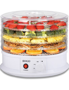 DESHIDRATADOR DE ALIMENTOS GIRATORIO