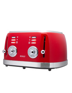 TOSTADORA 4 REBANADAS ETERNAL (RETRO SERIE ROJA)