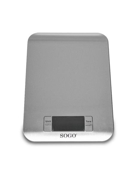 Báscula de Cocina Digital de Acero Inoxidable con Función Tara y Precisión de 1 g – Hasta 5 kg