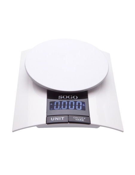 Báscula de Cocina Digital de Precisión con Pantalla LED y Apagado Automático – Hasta 3 kg