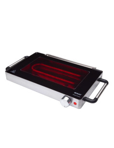 Parrilla eléctrica vidrio cerámico 800W raclette