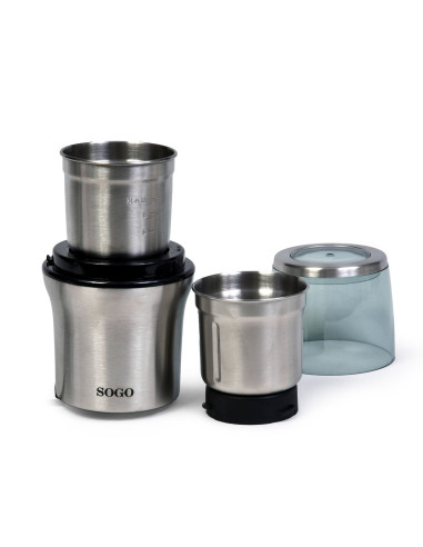 MOLINILLO ACERO INOX PARA CAFE Y ESPECIAS HUMEDO Y SECO