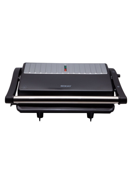 PLANCHA GRILL SANDWICHERA Y PANINI PRESS 2 REBANADAS SOGO