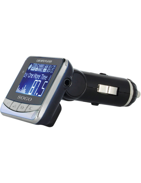 TRANSMISOR FM/ MP3/CARGADOR USB 
