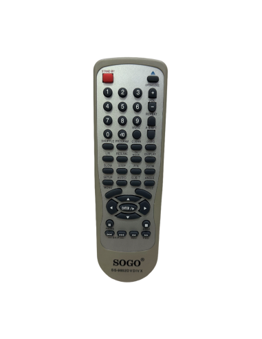 RECAMBIO DE MANDO A DISTANCIA DVD-SS-9852