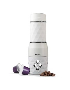 Cafetera espresso portátil 20 bar 2 en 1 0,12L