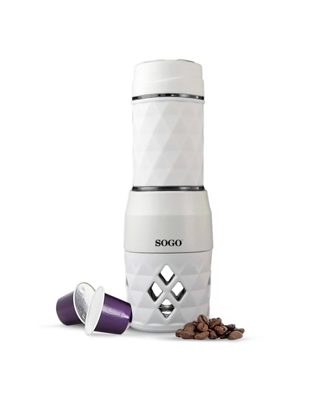 Cafetera espresso portátil 20 bar 2 en 1 0,12L
