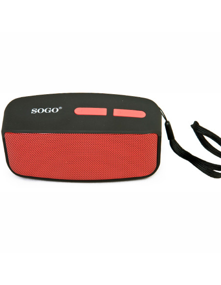 ALTAVOZ PORTÁTIL BLUETOOTH - 3W ROJO