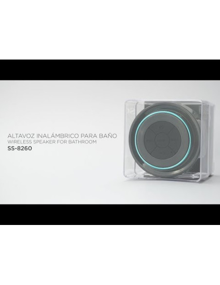 SOGO ALTAVOZ BLUETOOTH RESISTENTE AL AGUA