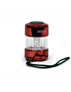 SOGO MINI ALTAVOZ PORTÁTIL - BLUETOOTH ROJO