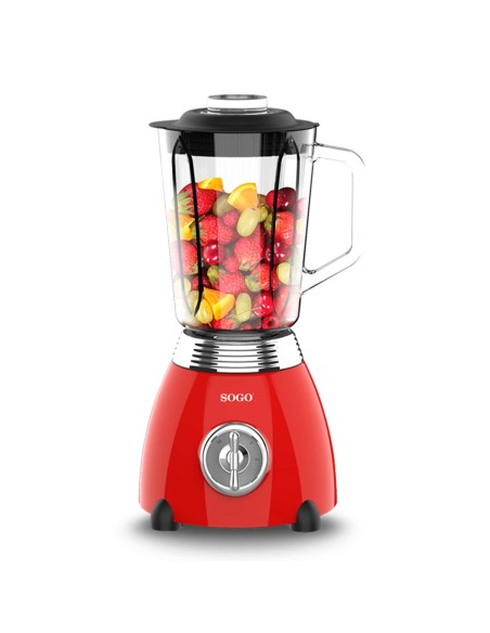 BATIDORA DE JARRA DE CRISTAL ETERNAL (RETRO SERIE ROJO)