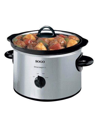 Olla de cocción lenta 3 L con recipiente...