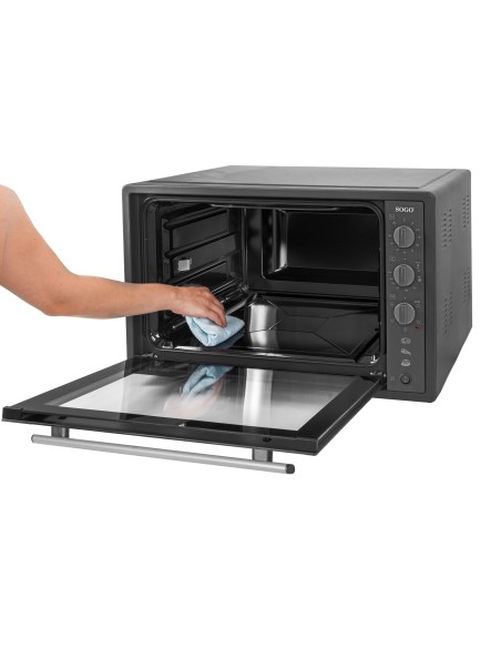 Horno Eléctrico de Convección con 6 Funciones de Cocción y Temporizador – 70 L