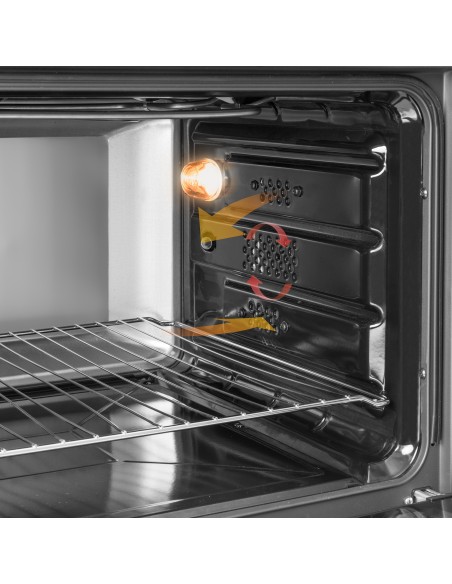 Horno Eléctrico de Convección con 6 Funciones de Cocción y Temporizador – 70 L