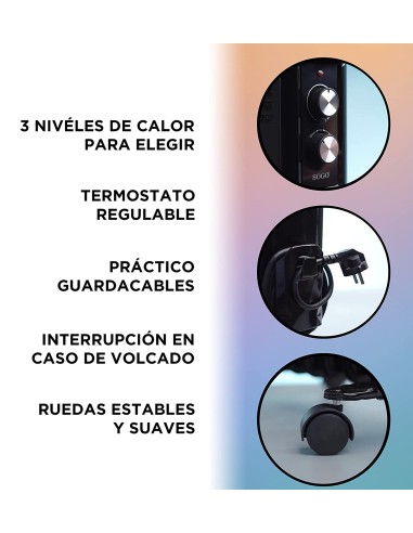 RADIADOR DE ACEITE 9 ELEMENTOS