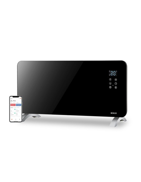 CONVECTOR CON PLACA DE CRISTAL