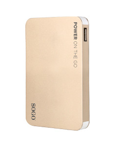 SOGO BATERÍA POWER PACK USB  - 4000MAH - DORADO
