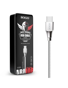 CABLE DE DATOS + CARGA MICRO USB SERIE ARMOR 2