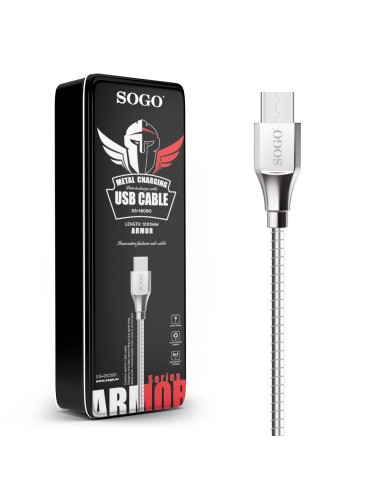 CABLE DE DATOS + CARGA MICRO USB SERIE ARMOR