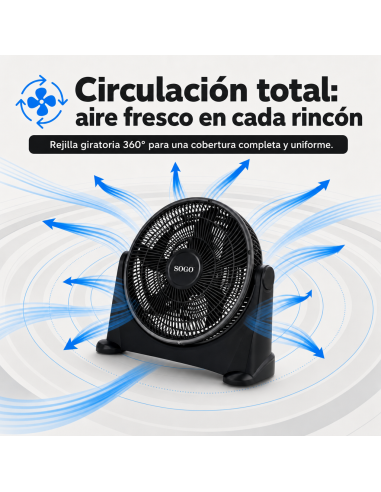 VENTILADOR DE BOX DE ALTA CALIDAD 16″ (40cm)
