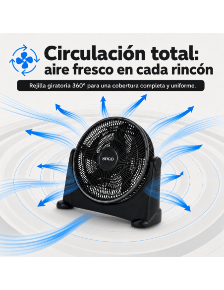 VENTILADOR DE BOX DE ALTA CALIDAD 16″ (40cm)