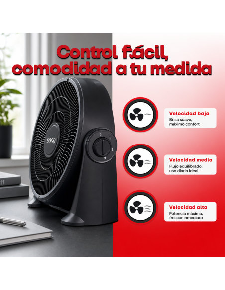 VENTILADOR DE BOX DE ALTA CALIDAD 16″ (40cm)