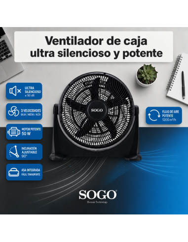 VENTILADOR DE BOX DE ALTA CALIDAD 16″ (40cm)