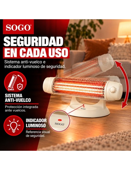 Calefactor halógeno