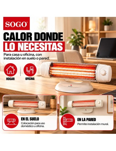 Calefactor halógeno