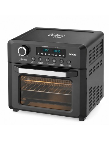 Freidora de aire horno 18L con asador y...