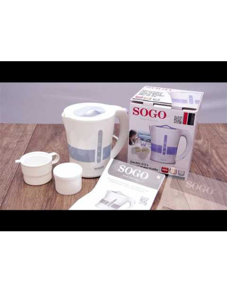 SOGO HERVIDOR DE AGUA VIAJE 0.5L 1050W